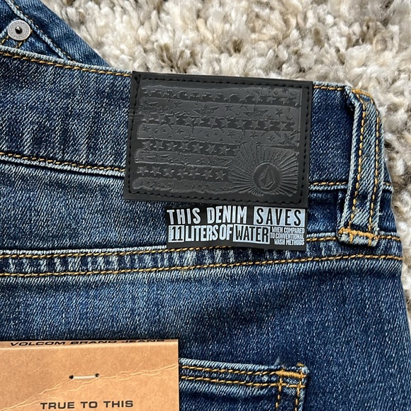 Volcom Jeans Denim Brand New High Rise Liberator Legging - Picture 8 of 11